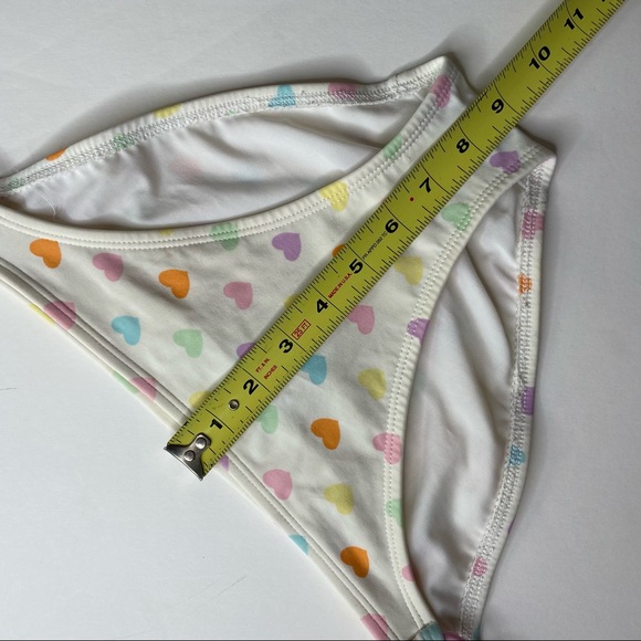 Shoshanna White Hearts Bikini ASO Jessica Simpson Newlyweds Small - Picture 15 of 16